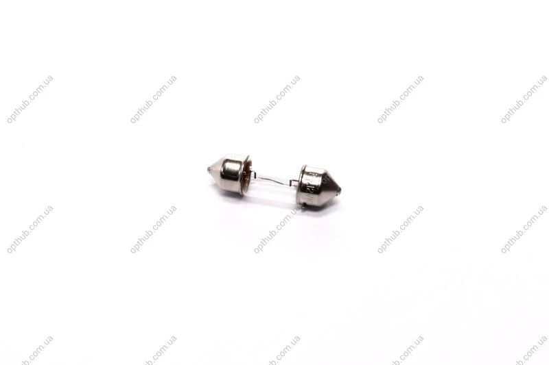 Лампа розжарювання 12V 10W T10,5x30 SV8,5 LongerLife EcoVision (вир-во Philips) PHILIPS 12860LLECOCP (фото 1)