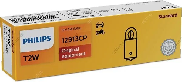 Автолампа 2W PHILIPS 12913CP (фото 1)