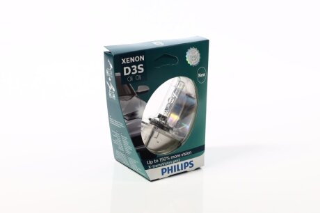 Лампа ксенонова D3S X-tremeVision 42В, 35Вт, PK32d-5 4800К PHILIPS 42403XV2S1