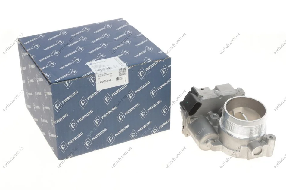 Дросельна заслонка з електроприводом AUDI A6 C6 (4F2) - 2.7 TDI (11.2004 - 03.2011) -ua PIERBURG 7.03703.75.0 (фото 1)