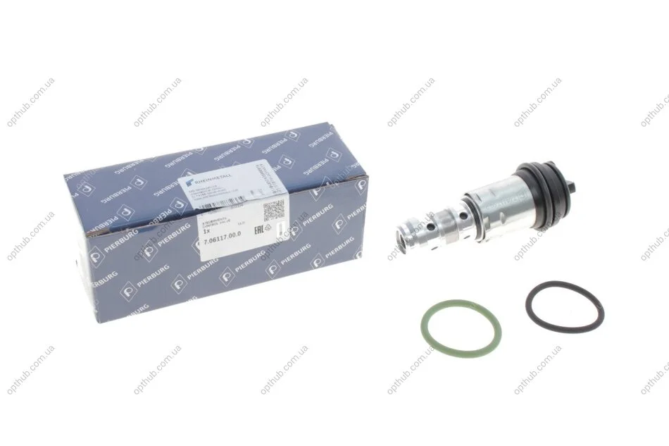 Клапан регулювання фаз газорозподілу BMW 3 (E90/E46)/5 (E60)/X3 (E83) 97-10 (N40/N46/N46 (opt-om) PIERBURG 7.06117.00.0 (фото 1)