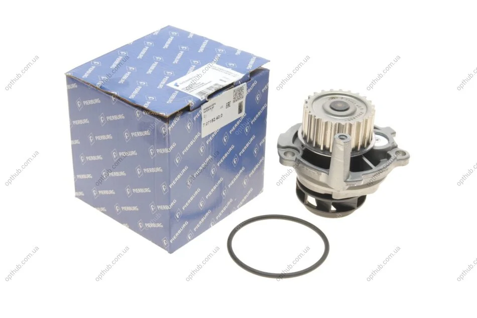 Помпа води Audi A3-A6/Seat/Skoda Octavia/VW Caddy/Golf/Passat 1.6/BiFuel/1.8/2.0/FSI 96- (opt-om) PIERBURG 7.07152.40.0 (фото 1)