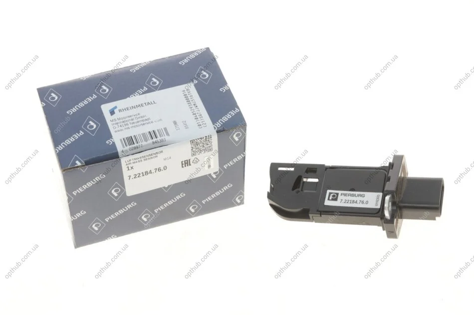 Витратомір повітря Citroen Jumper/Ford Transit 2.2HDi/TDCi 11- UA63 PIERBURG 7.22184.76.0 (фото 1)
