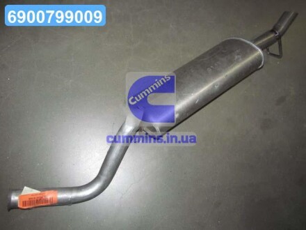 Глушник задн. AUDI 100 POLMOSTROW 01.10