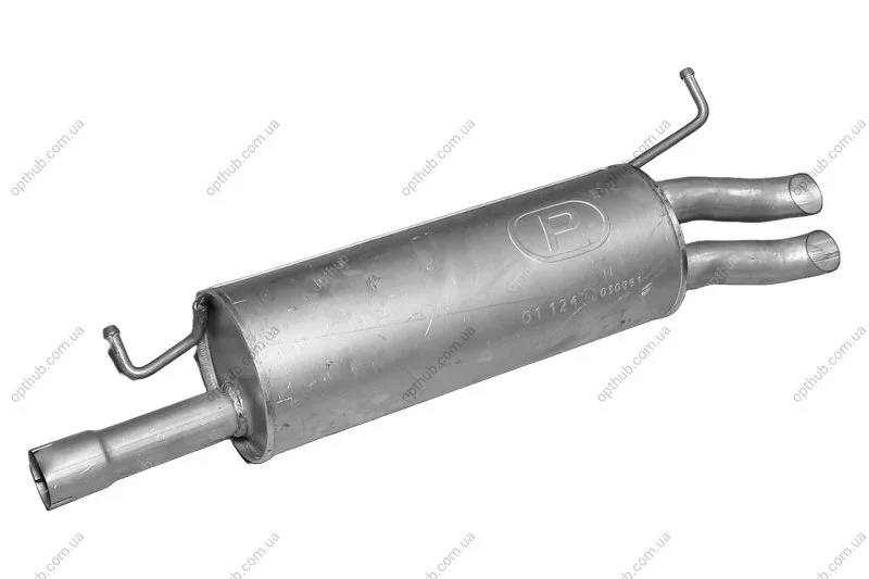 Глушник задн. (ое 4B0253609A) VW PASSAT 1.9 D (вир-во Polmostrow) POLMOSTROW 01.124 (фото 1)