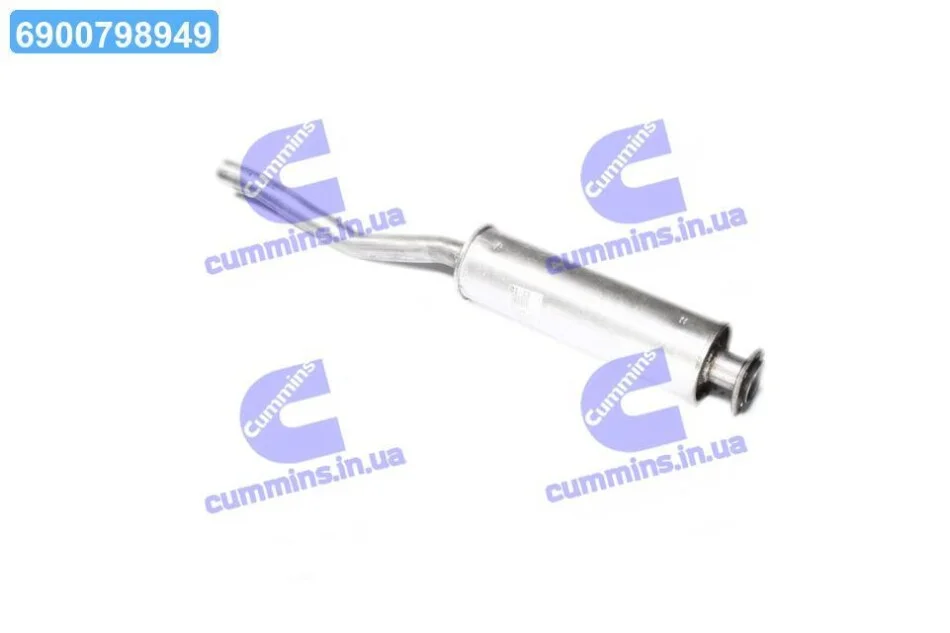 Глушитель центр. (ое 811253119M) AUDI 80 1.3, 1.6, 1.8, 1.6D (1982-1987)(пр-во Polmostrow) POLMOSTROW 01.13 (фото 1)