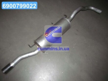 Глушник задн. (8D0 253 609 S VAG) AUDI A4 1.8 (1994-2001) POLMOSTROW 01.18