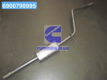 Глушник центр. DACIA LOGAN POLMOSTROW 02.08