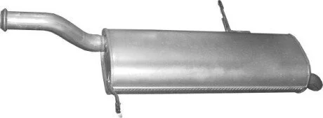 Глушник алюм. сталь, задн. частина Citroen C4 Grand Picasso 1.8i/2.0i (04.26) Polmostrow POLMOSTROW 0426