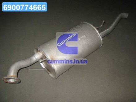 Глушник задн. CHEVROLET AVEO POLMOSTROW 05.60