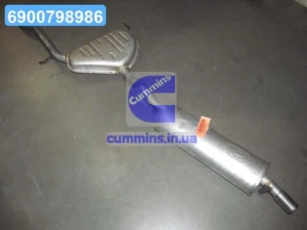 Глушник задн. FIAT TIPO (вир-во Polmostrow) POLMOSTROW 07.14