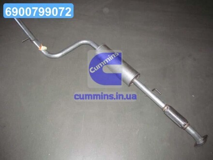 Глушник центр. FIAT DOBLO POLMOSTROW 07.302