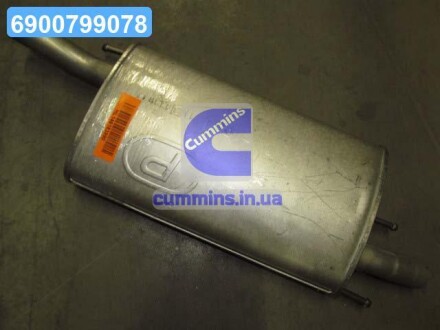 Глушник задн. FORD FIESTA POLMOSTROW 08.161