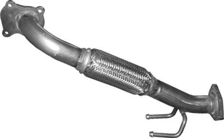 Глушник, алюм. сталь, передн. част. Ford Galaxy 1.9TDi 95-00 Seat Alhambra 1.9TDi 96-00 VW Sharan 1.9TDi 96-00 (08.221) Polmostrow POLMOSTROW 08221
