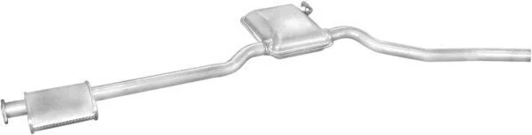 Глушник, алюм. сталь, середн. част. Ford Scorpio 85-89 2.0 (08.254) Polmostrow POLMOSTROW 08254 (фото 1)