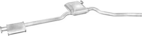 Глушник, алюм. сталь, середн. част. Ford Scorpio 85-89 2.0 (08.254) Polmostrow POLMOSTROW 08254