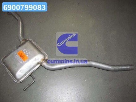 Глушник центр. FORD SCORPIO POLMOSTROW 08.256