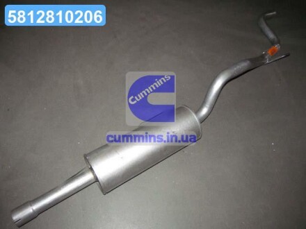 Глушитель задн. FORD TRANSIT POLMOSTROW 08.382