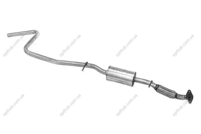 Труба приймальна FORD FIESTA, FUSION, MAZDA 2 (дв.1.6)(2002-10) (вироб-во Polmostrow) POLMOSTROW 08.674 (фото 1)