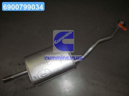 Глушник задн. HONDA ACCORD POLMOSTROW 09.26