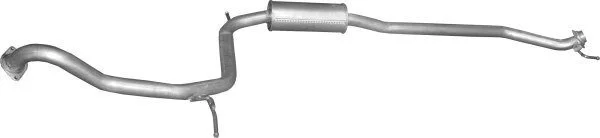Глушник, алюм. сталь, середн. част. Honda Civic 1.8i 16V (09.43) Polmostrow POLMOSTROW 0943 (фото 1)