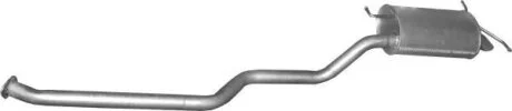 Глушник задн. Hyundai SANTA FE I (SM) (2000-06)(вир-во Polmostrow) POLMOSTROW 10.01