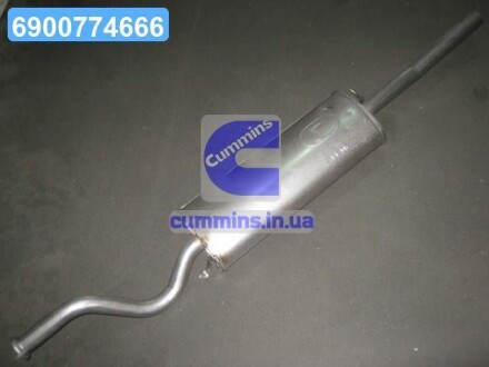 Глушник задн. ВАЗ 2110 POLMOSTROW 11.16