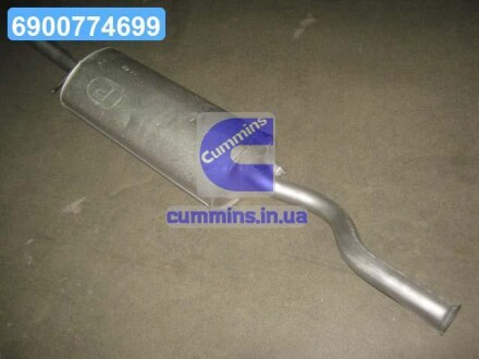 Глушник задн. ВАЗ 2112 хетчбек POLMOSTROW 11.49