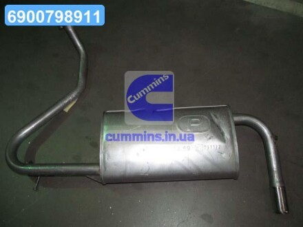 Глушник задн. MAZDA 323 POLMOSTROW 12.49