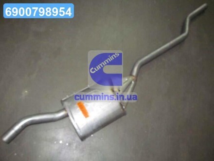 Глушник перед. MERCEDES W123 POLMOSTROW 13.01