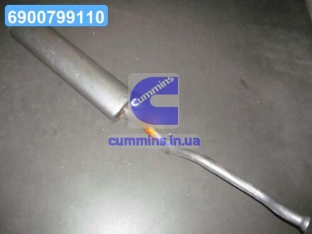 Глушник задн. MERCEDES MB100 POLMOSTROW 13.137