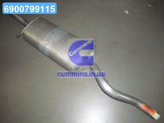 Глушитель центр. MERCEDES VIANO (пр-во Polmostrow) POLMOSTROW 13.187 (фото 1)