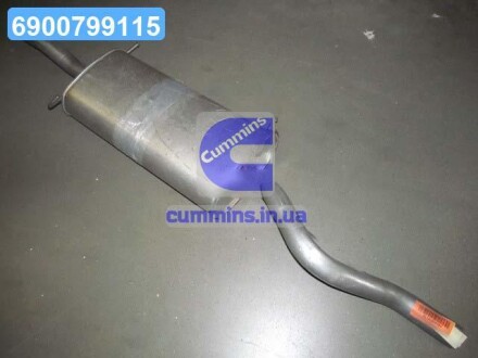 Глушник центр. MERCEDES VIANO POLMOSTROW 13.187