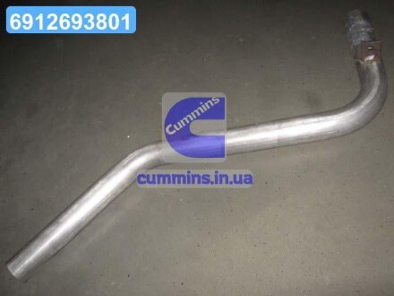 Труба вихлоп. MERCEDES 207D POLMOSTROW 13.215