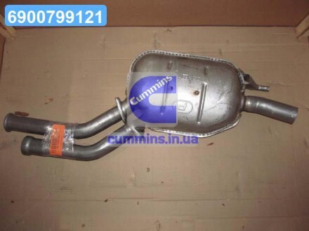 Глушник центр. MERCEDES E200 POLMOSTROW 13.29