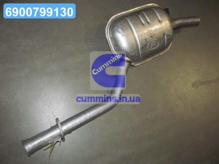 Глушник центр. MERCEDES 200 POLMOSTROW 13.73