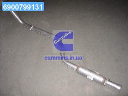 Глушитель перед. MERCEDES W1248 POLMOSTROW 13.95