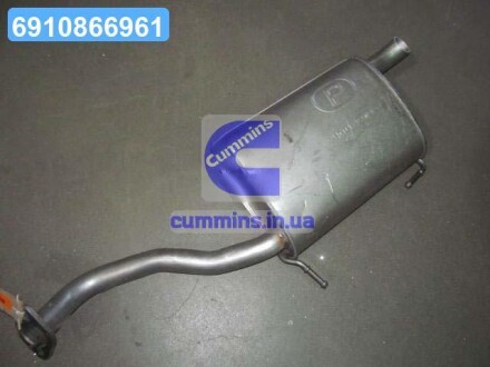 Глушник задн. NISSAN PRIMERA 2.0 D (1990-1996) (ое 2010077J01) POLMOSTROW 15.01
