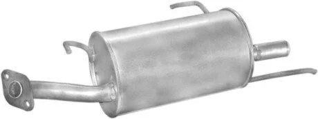 Глушник задн. NISSAN ALMERA (1995-2000) (вир-во Polmostrow) POLMOSTROW 15.08