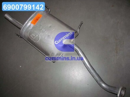 Глушник задн. NISSAN PRIMERA POLMOSTROW 15.86