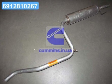 Резонатор OPEL CORSA POLMOSTROW 17.134