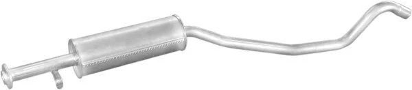 Глушник алюм. сталь, середн. частина Opel Vectra 1.7D hat.,sed. 92-95 (17.278) Polmostrow POLMOSTROW 17278 (фото 1)