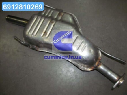 Глушник задн. OPEL ASTRA POLMOSTROW 17.291