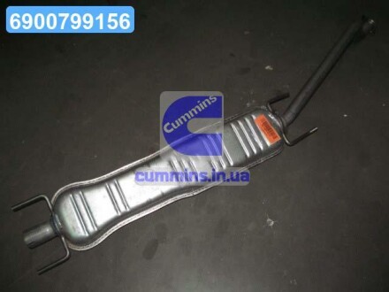 Глушник центр. OPEL ASTRA POLMOSTROW 17.292