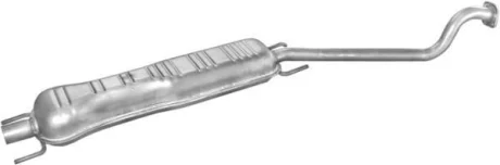 Глушник центр. OPEL ASTRA (вир-во Polmostrow) POLMOSTROW 17.292