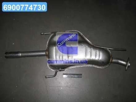 Глушник задн. OPEL ASTRA (вир-во Polmostrow) POLMOSTROW 17.296