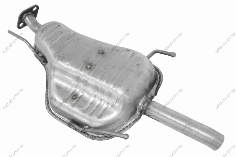 Глушник задн. OPEL ASTRA G 1.7D, 2.0 D (виробництво Polmostrow) POLMOSTROW 17.299 (фото 1)