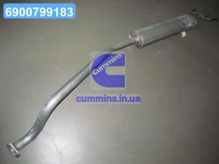 Глушник центр. OPEL ASTRA (вир-во Polmostrow) POLMOSTROW 17.530