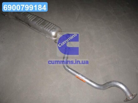 Глушник центр. OPEL ZAFIRA POLMOSTROW 17.536