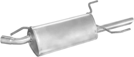 Глушник задн. OPEL VECTRA (вир-во Polmostrow) POLMOSTROW 17.55